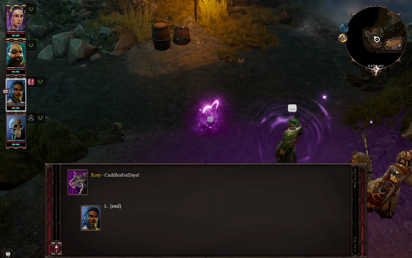 A rat named Rory says "Cuddles for days!"