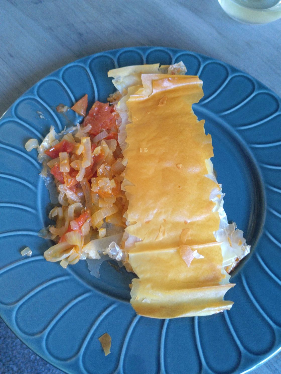 Title image for Vegan Burek me Qepë dhe Domate