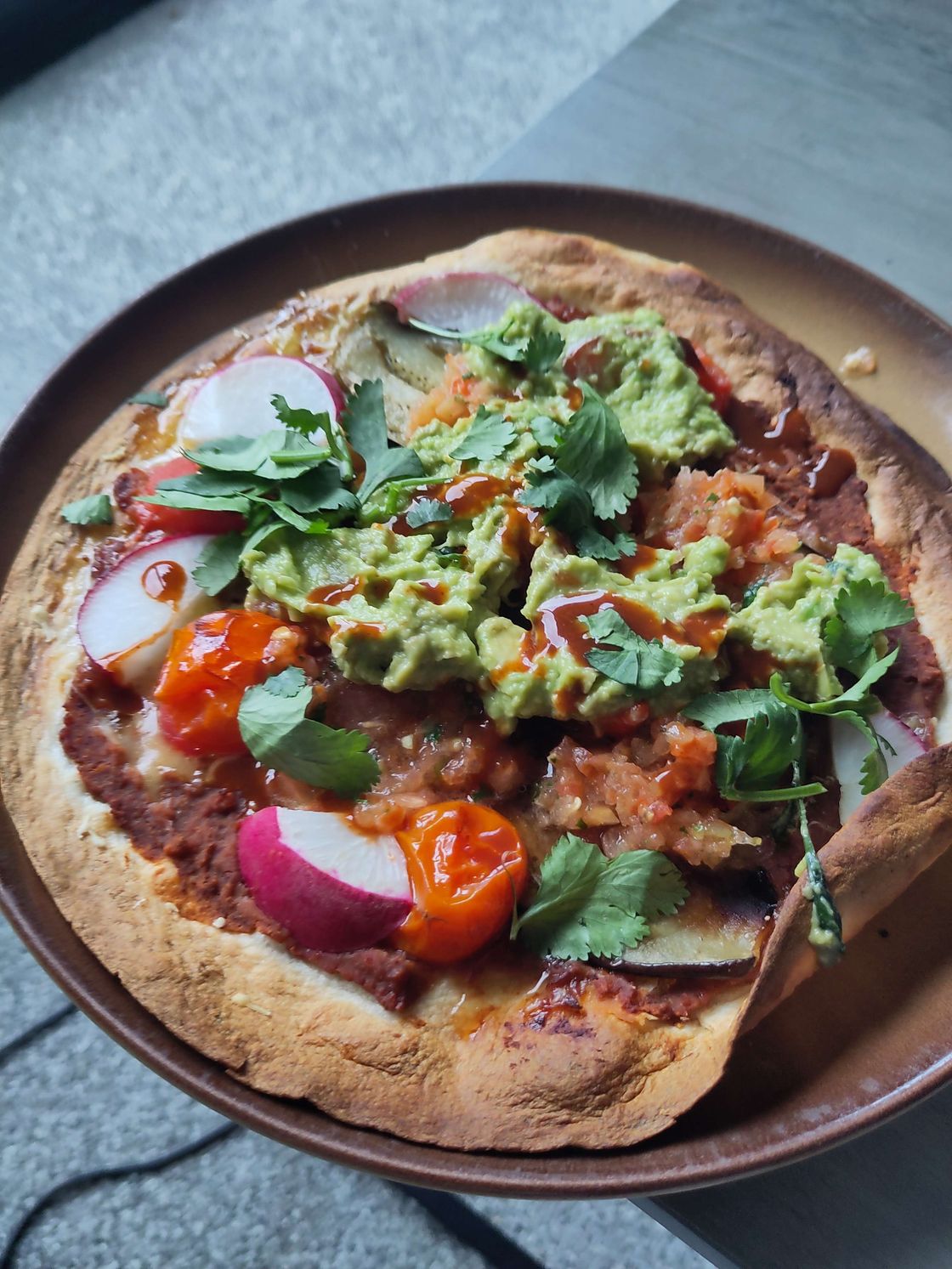 Title image for Vegan Tlayuda